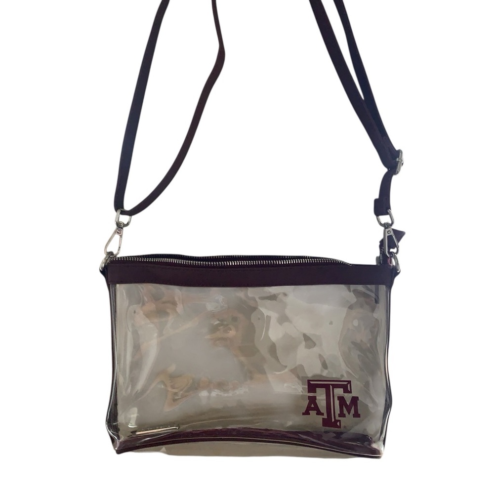 Capri Designs Clear Texas A&M Gameday Crossbody Bag | EUC | Stadium Approved
